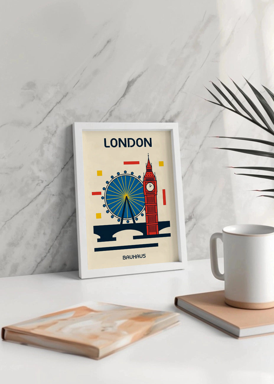Cuadro London Poster Bauhaus