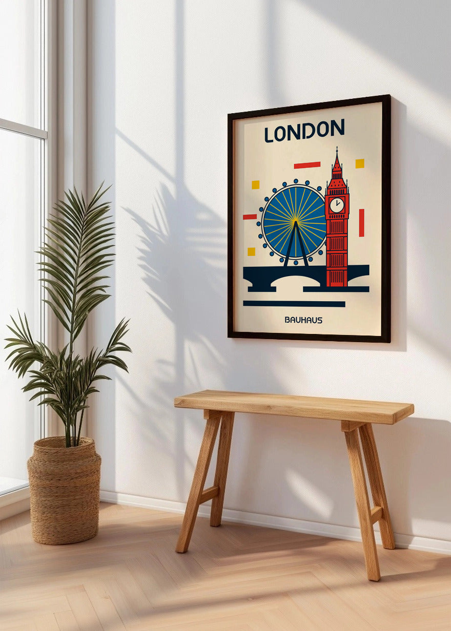 Cuadro London Poster Bauhaus