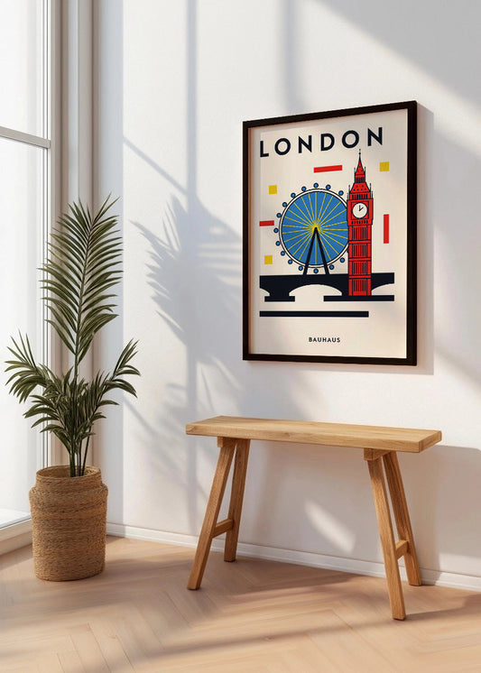 Cuadro London Poster Bauhaus
