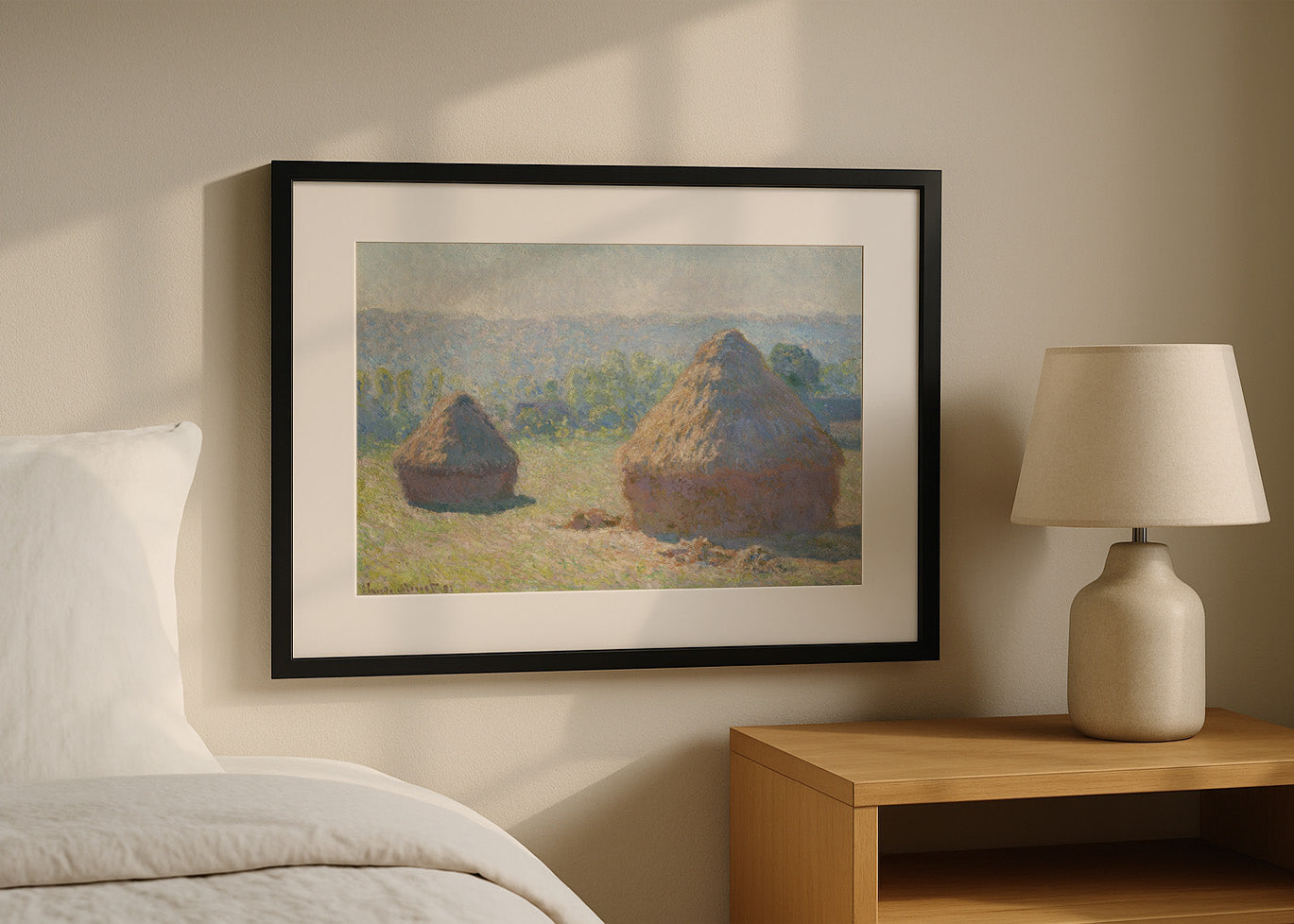 Cuadro ​Los Almiares (Claude Monet)