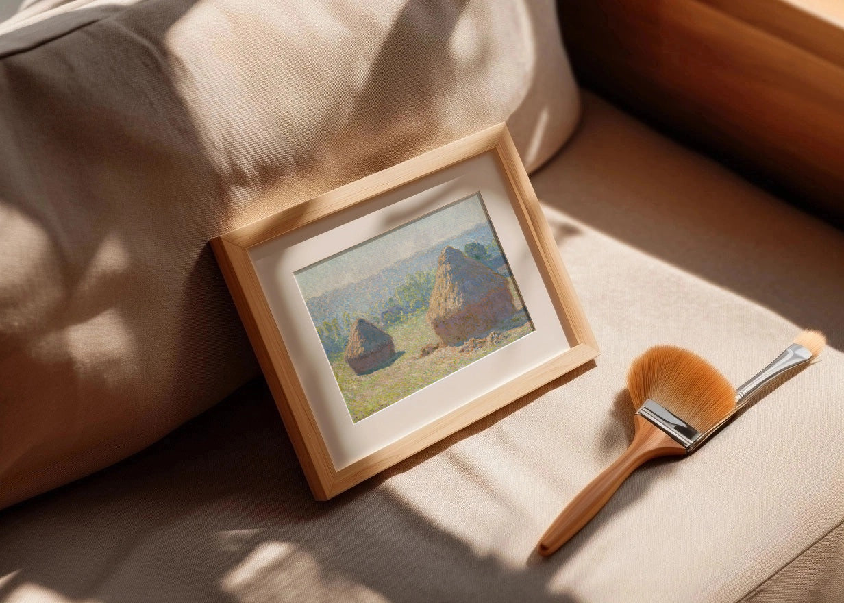 Cuadro ​Los Almiares (Claude Monet)