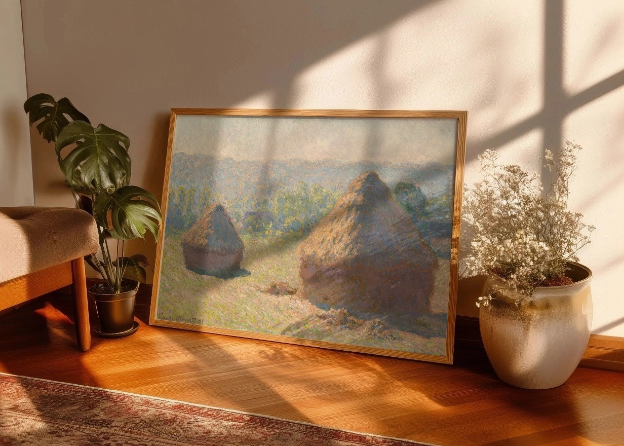 Cuadro ​Los Almiares (Claude Monet)