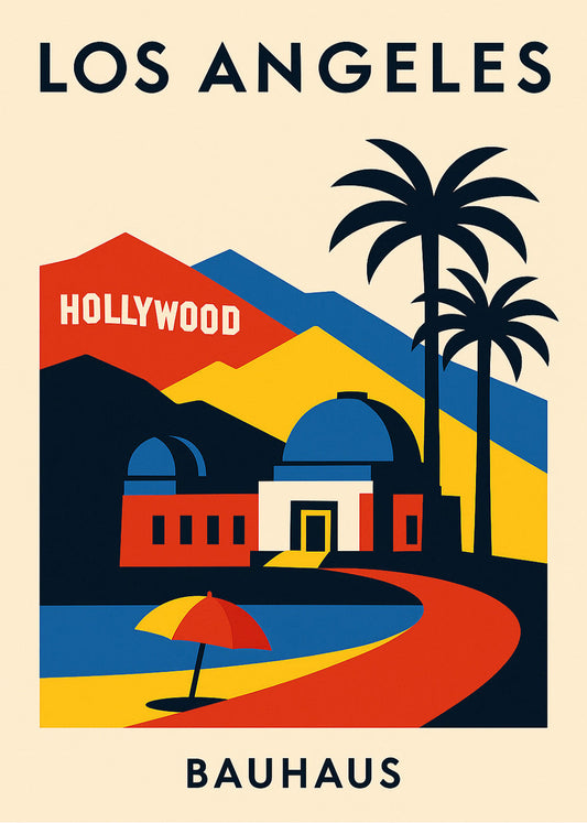 Cuadro Los Angeles Poster Bauhaus