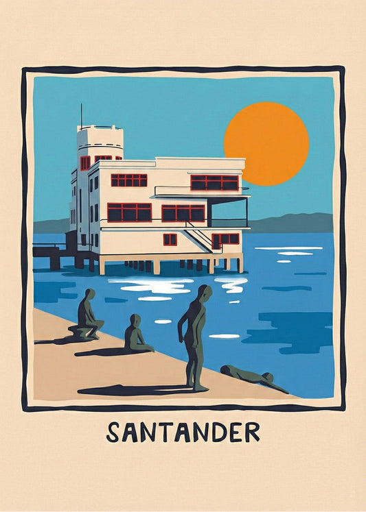 Cuadro Los Raqueros de Santander - Summer
