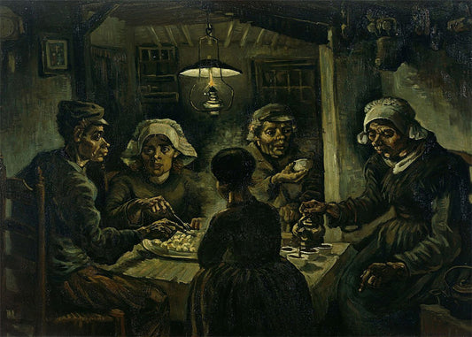 Cuadro Los comedores de patatas (Van Gogh)