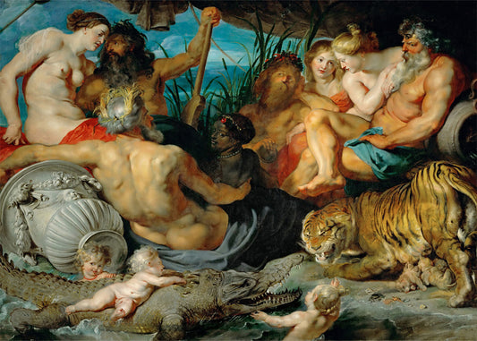 Cuadro ​Los cuatro continentes (Rubens)