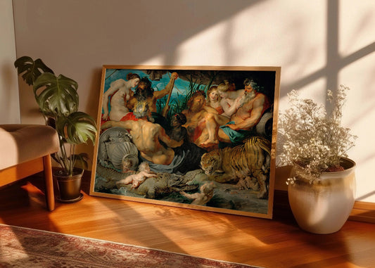 Cuadro Los cuatro continentes (Rubens)