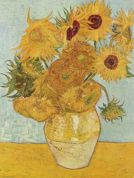 Cuadro de ​Los Girasoles (Van Gogh) - Fine Artic