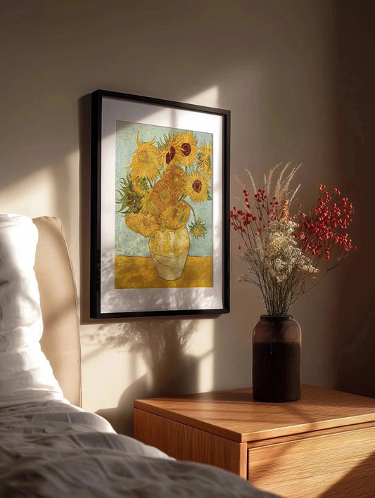 Cuadro de ​Los Girasoles (Van Gogh) - Fine Artic