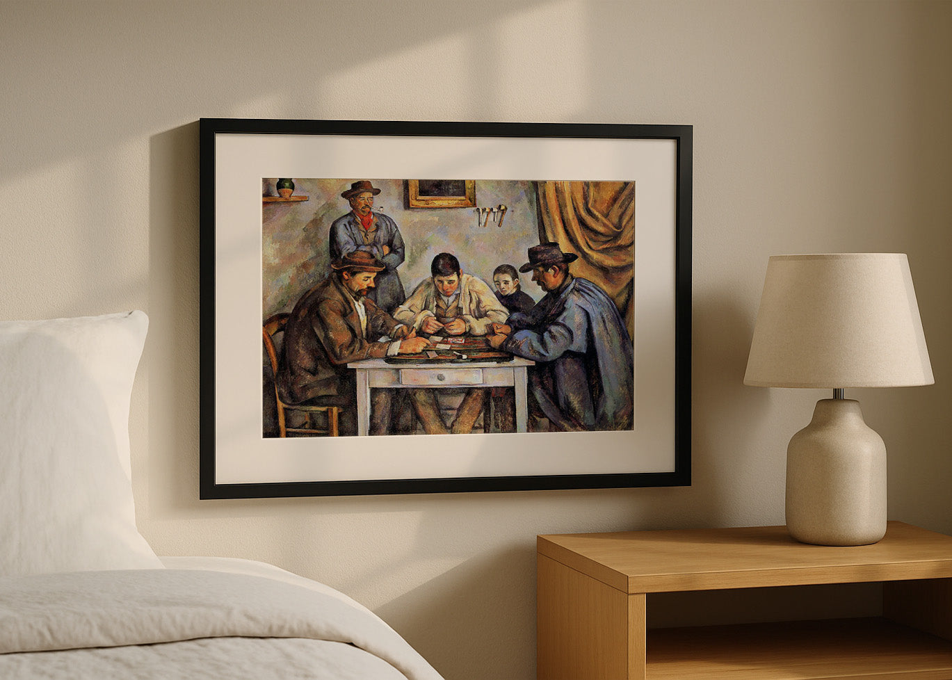 Cuadro ​Los jugadores de cartas II (Cezanne)