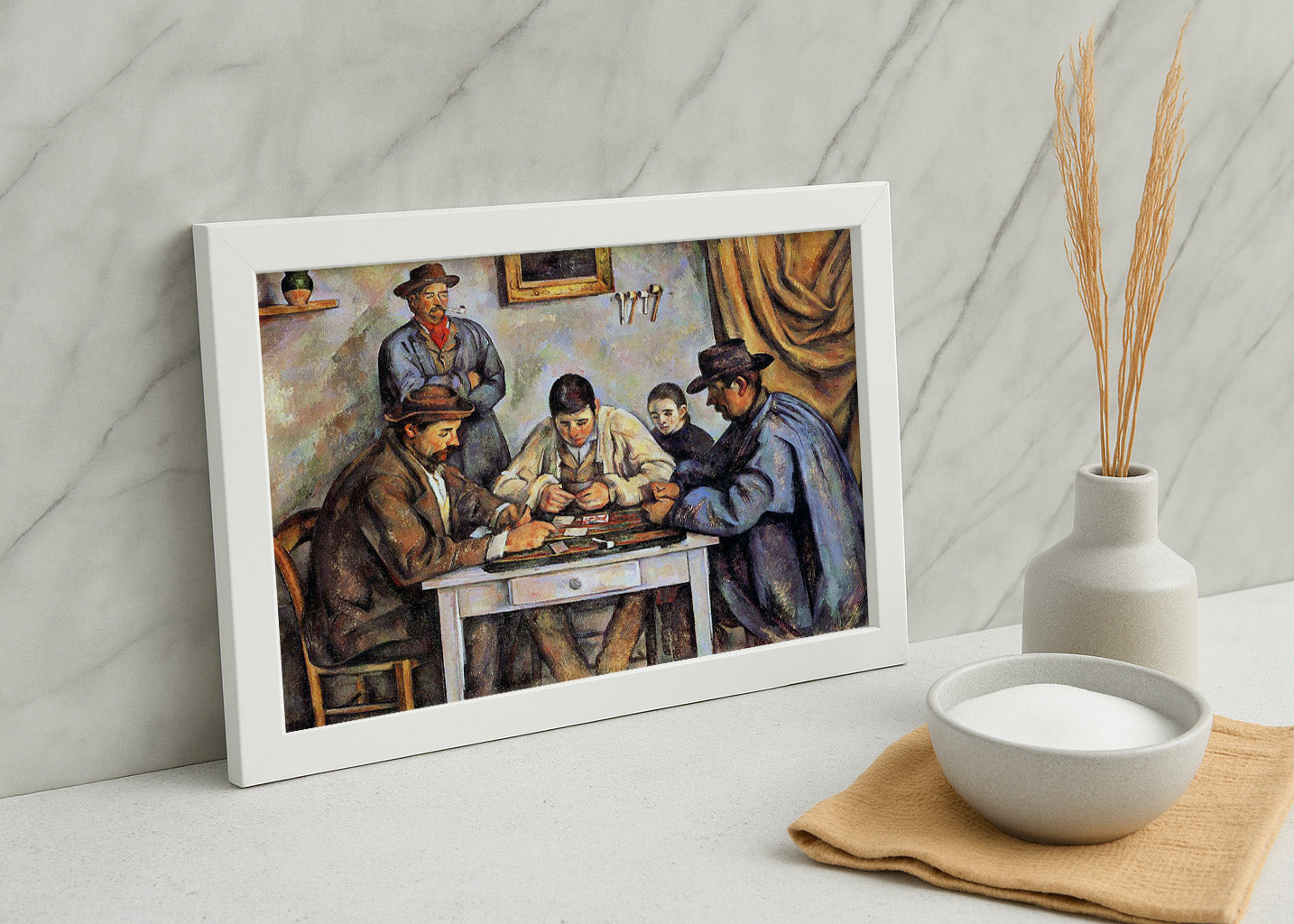 Cuadro ​Los jugadores de cartas II (Cezanne)