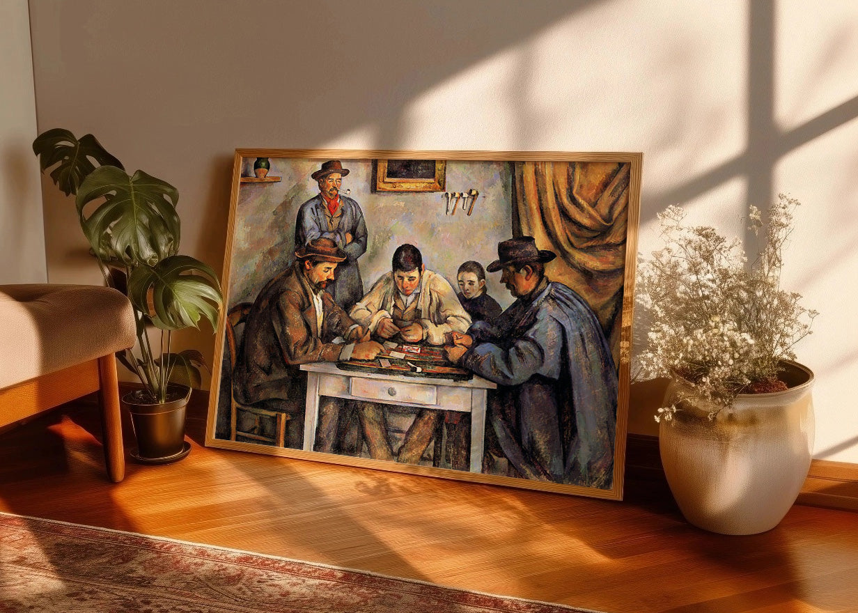 Cuadro ​Los jugadores de cartas II (Cezanne)