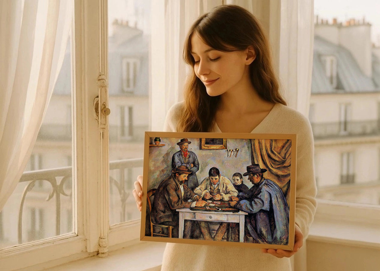 Cuadro ​Los jugadores de cartas II (Cezanne)