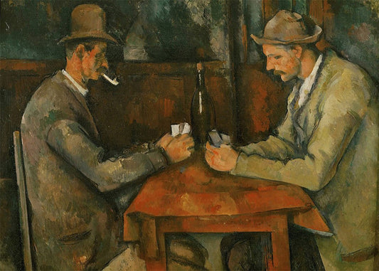 Cuadro ​Los jugadores de cartas (Cezanne)