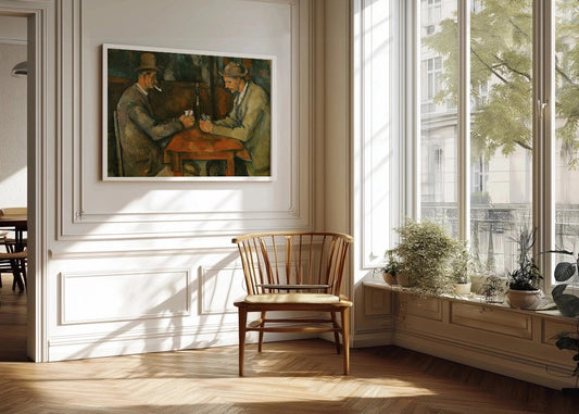 Cuadro ​Los jugadores de cartas (Cezanne)