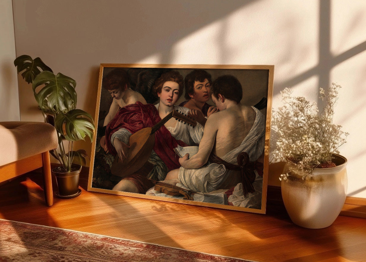 Cuadro ​Los músicos (Caravaggio)