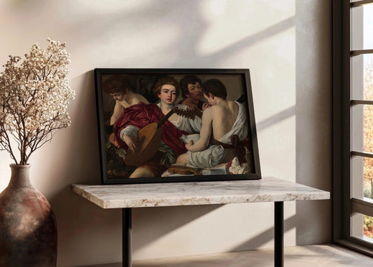 Cuadro Los músicos (Caravaggio)