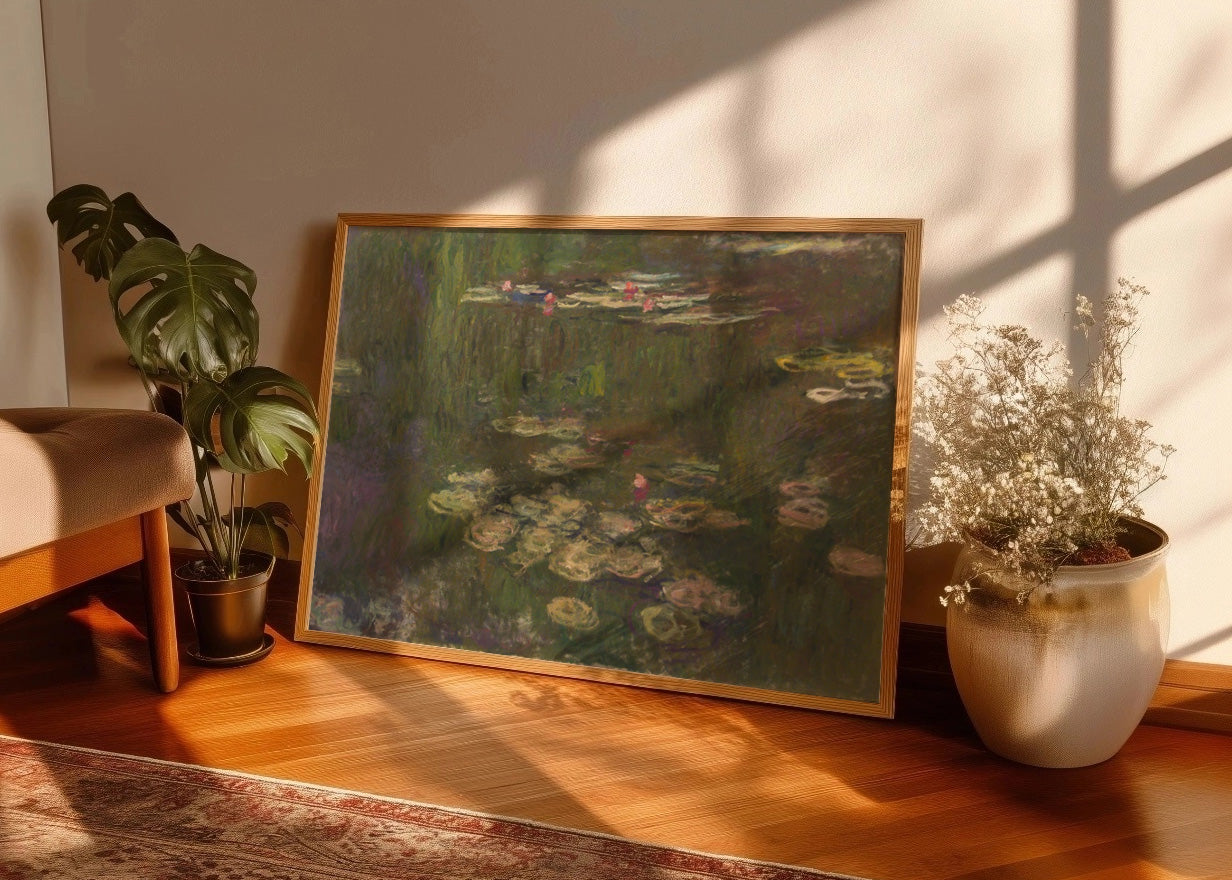 Cuadro ​Los nenúfares II (Claude Monet)