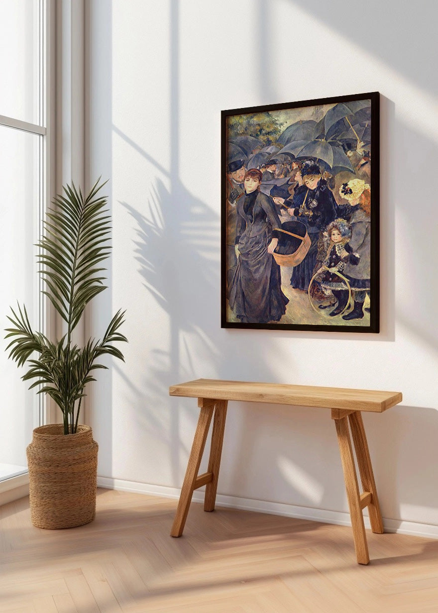 Cuadro ​Los paraguas (Renoir)