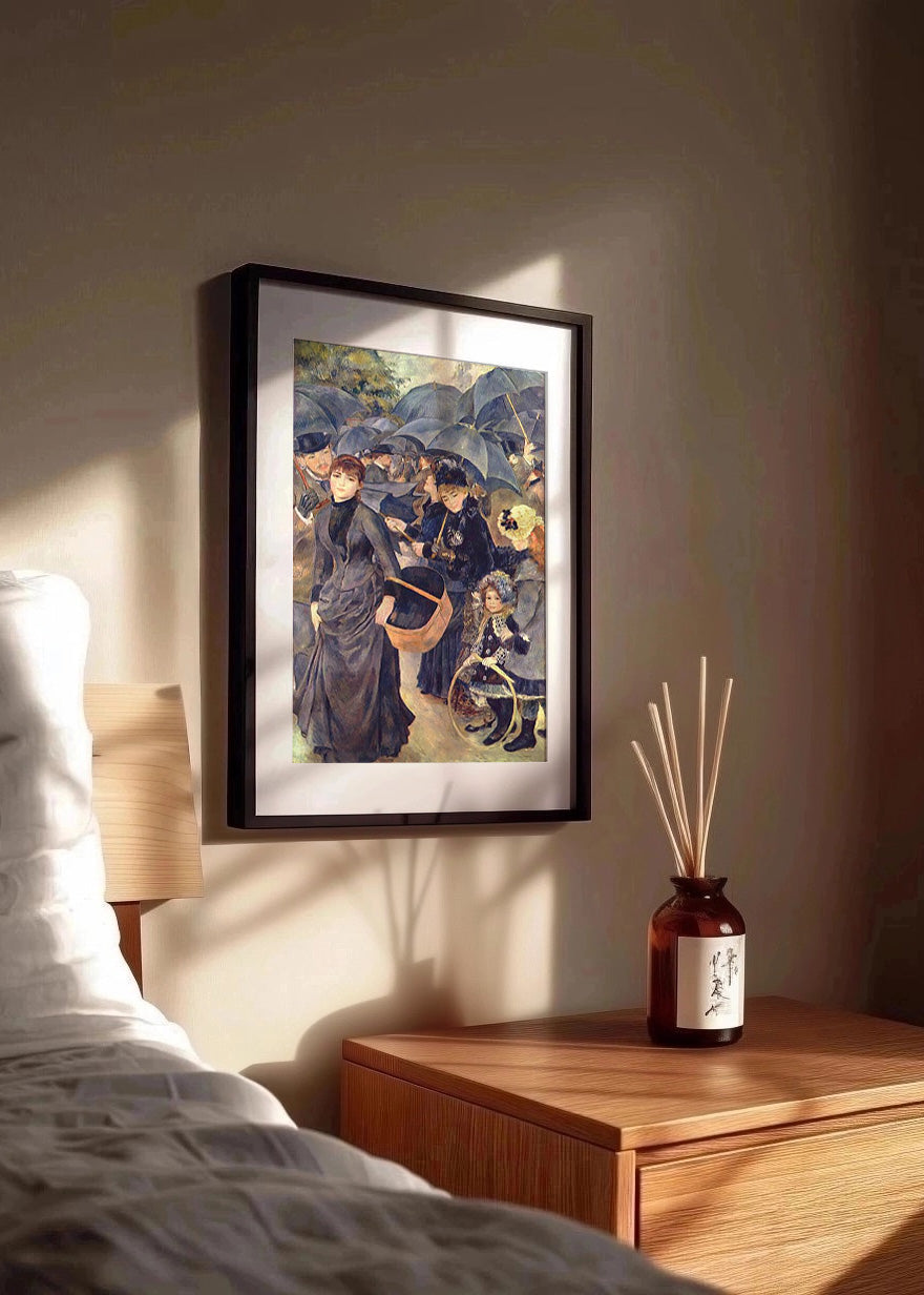 Cuadro ​Los paraguas (Renoir)