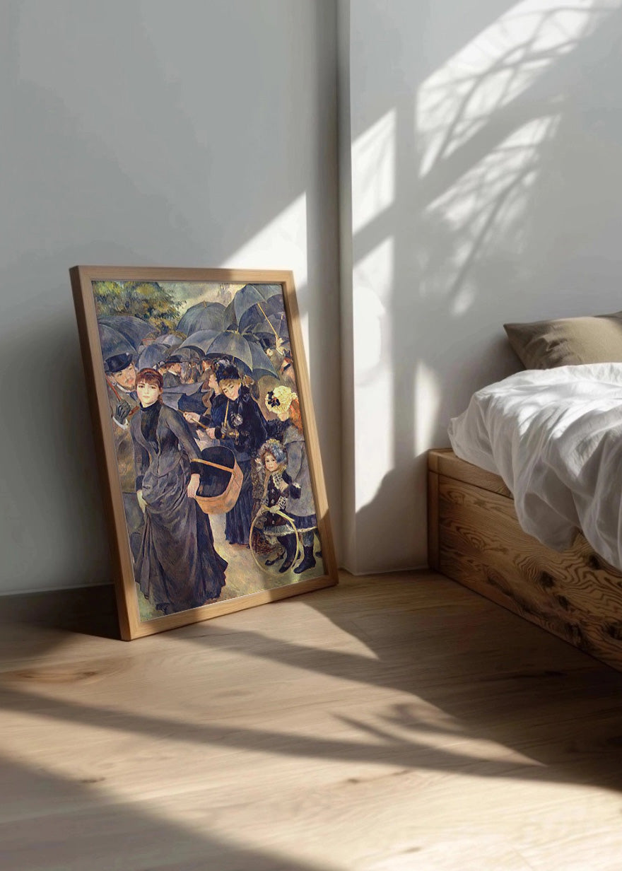 Cuadro ​Los paraguas (Renoir)