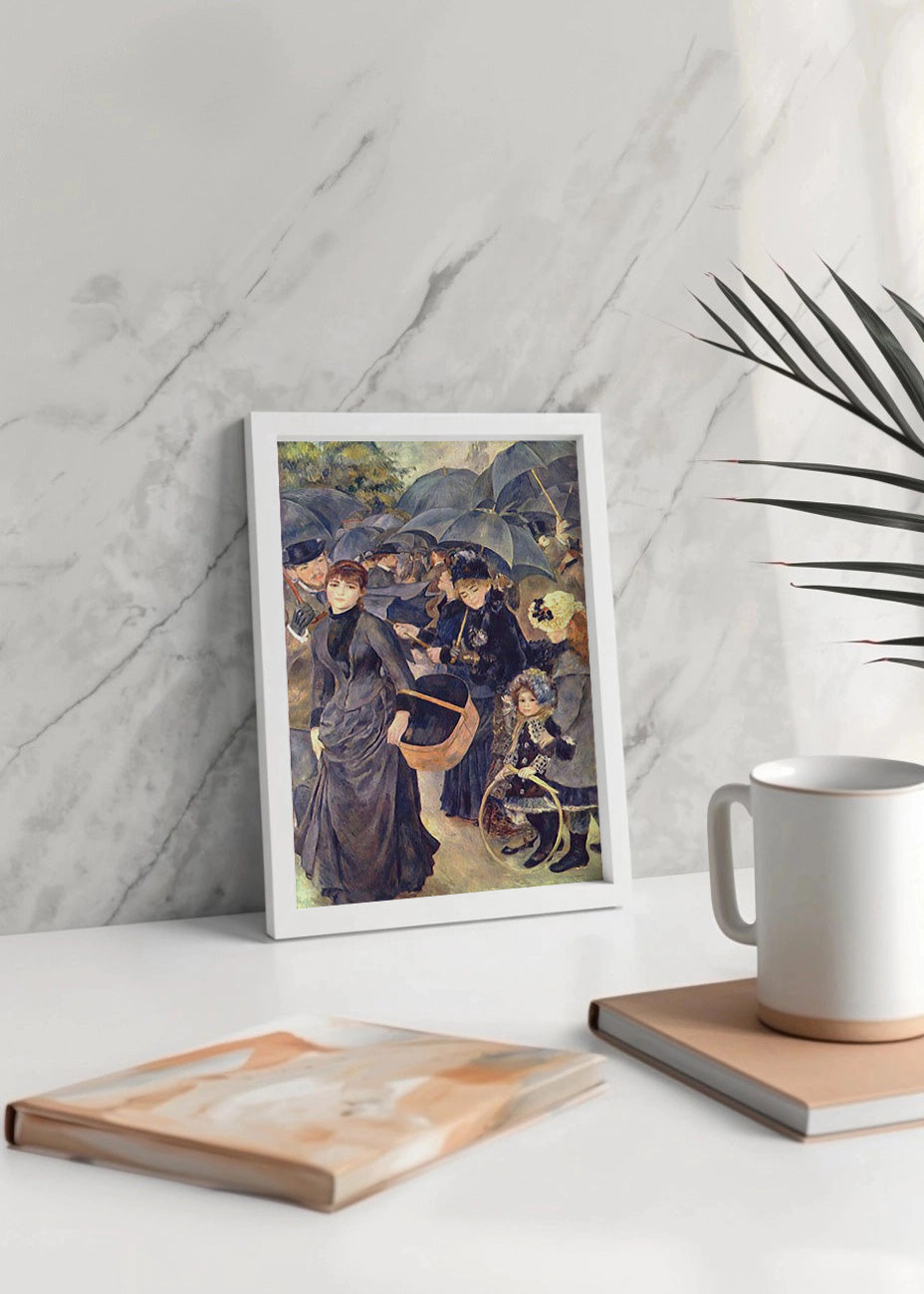 Cuadro ​Los paraguas (Renoir)