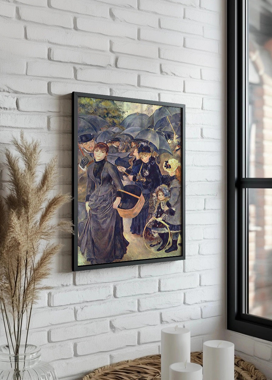 Cuadro ​Los paraguas (Renoir)