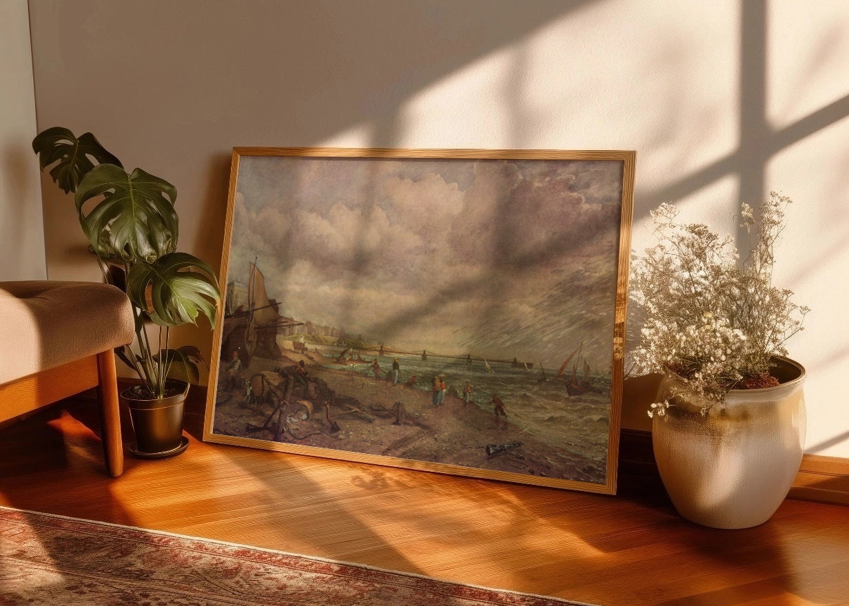 Cuadro ​Los saltos de agua en Brighton (John Constable)