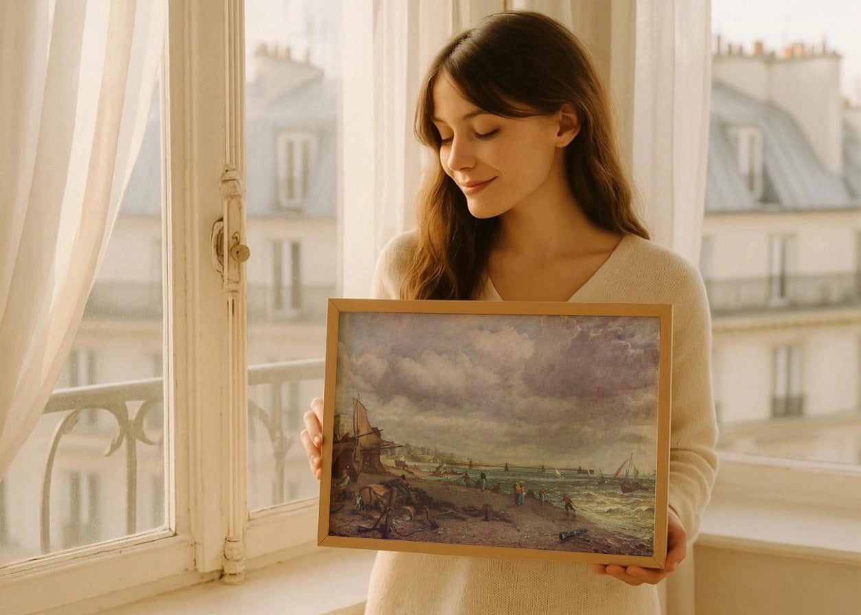 Cuadro ​Los saltos de agua en Brighton (John Constable)