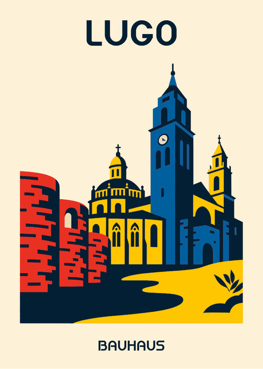 Cuadro Lugo Poster Bauhaus