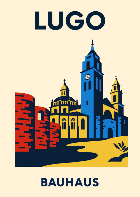 Cuadro Lugo Poster Bauhaus