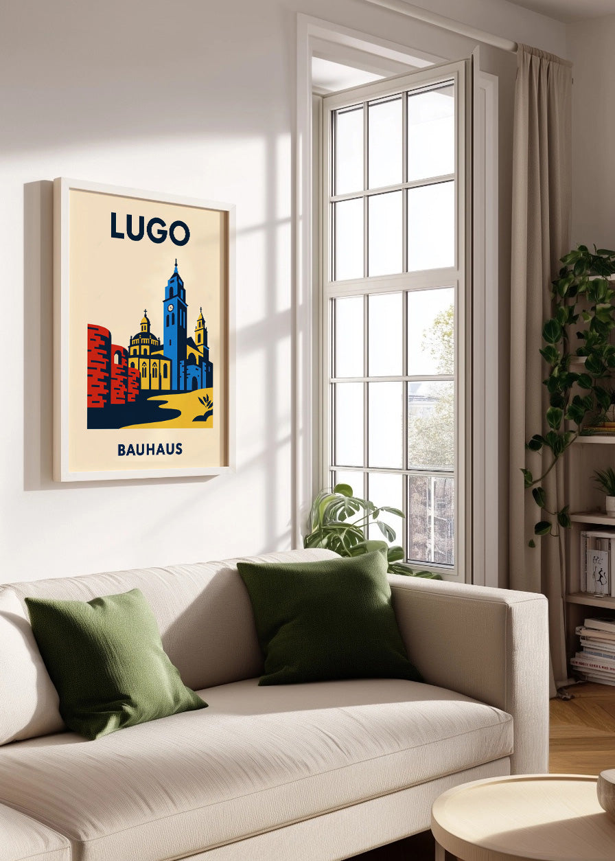 Cuadro Lugo Poster Bauhaus