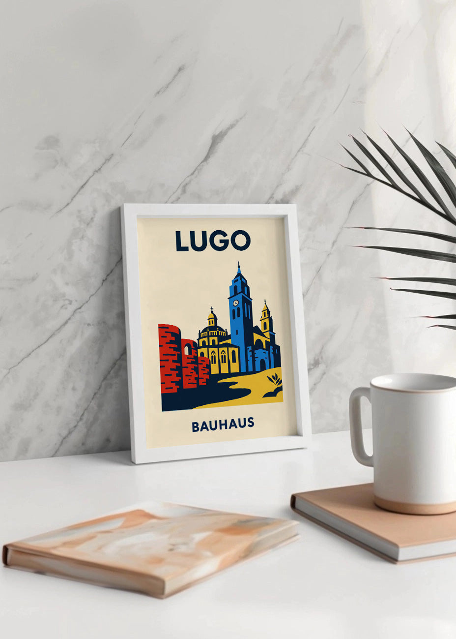 Cuadro Lugo Poster Bauhaus