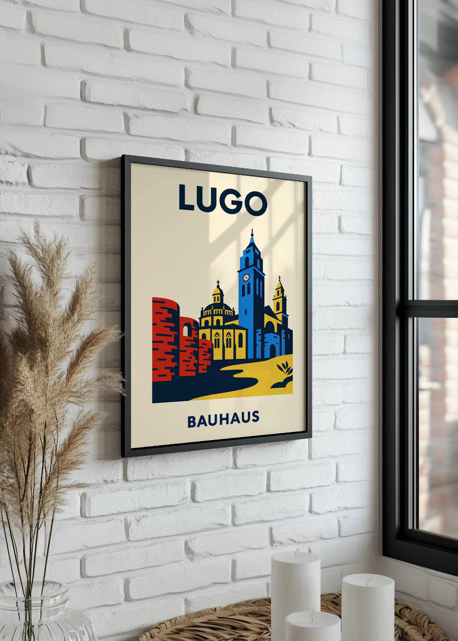 Cuadro Lugo Poster Bauhaus