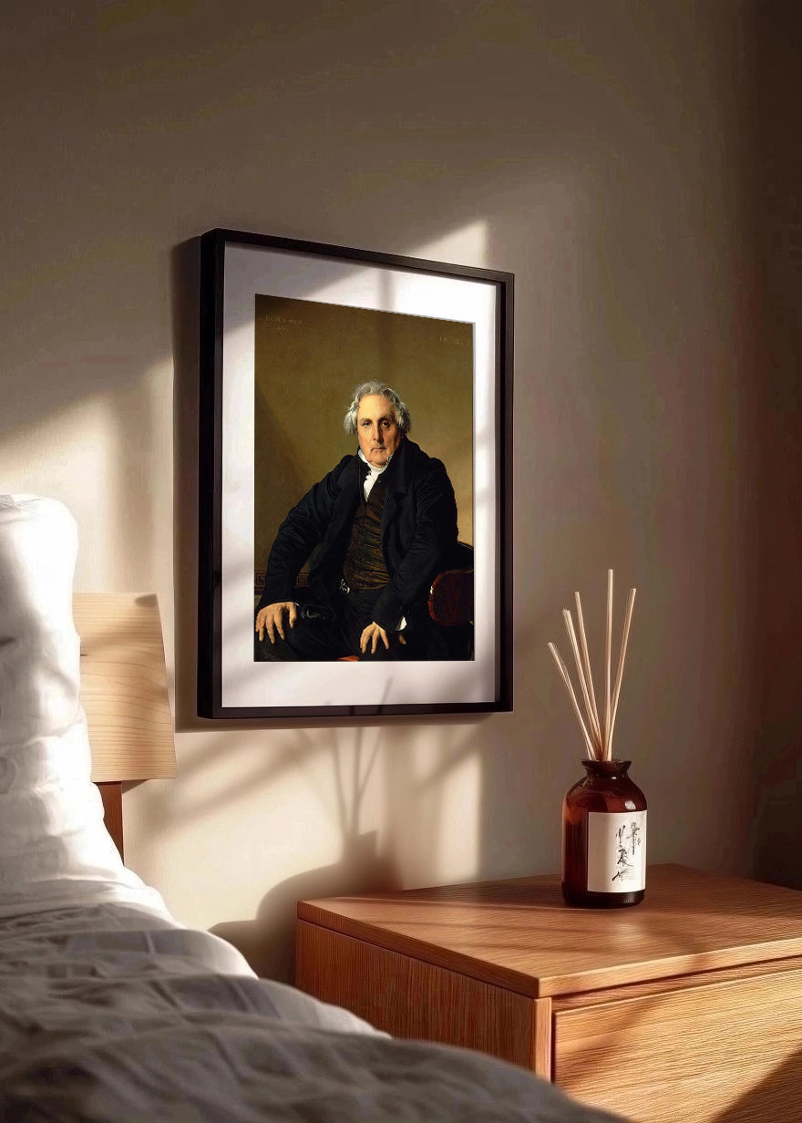 Cuadro ​Luis-Francois Bertin (Ingres)