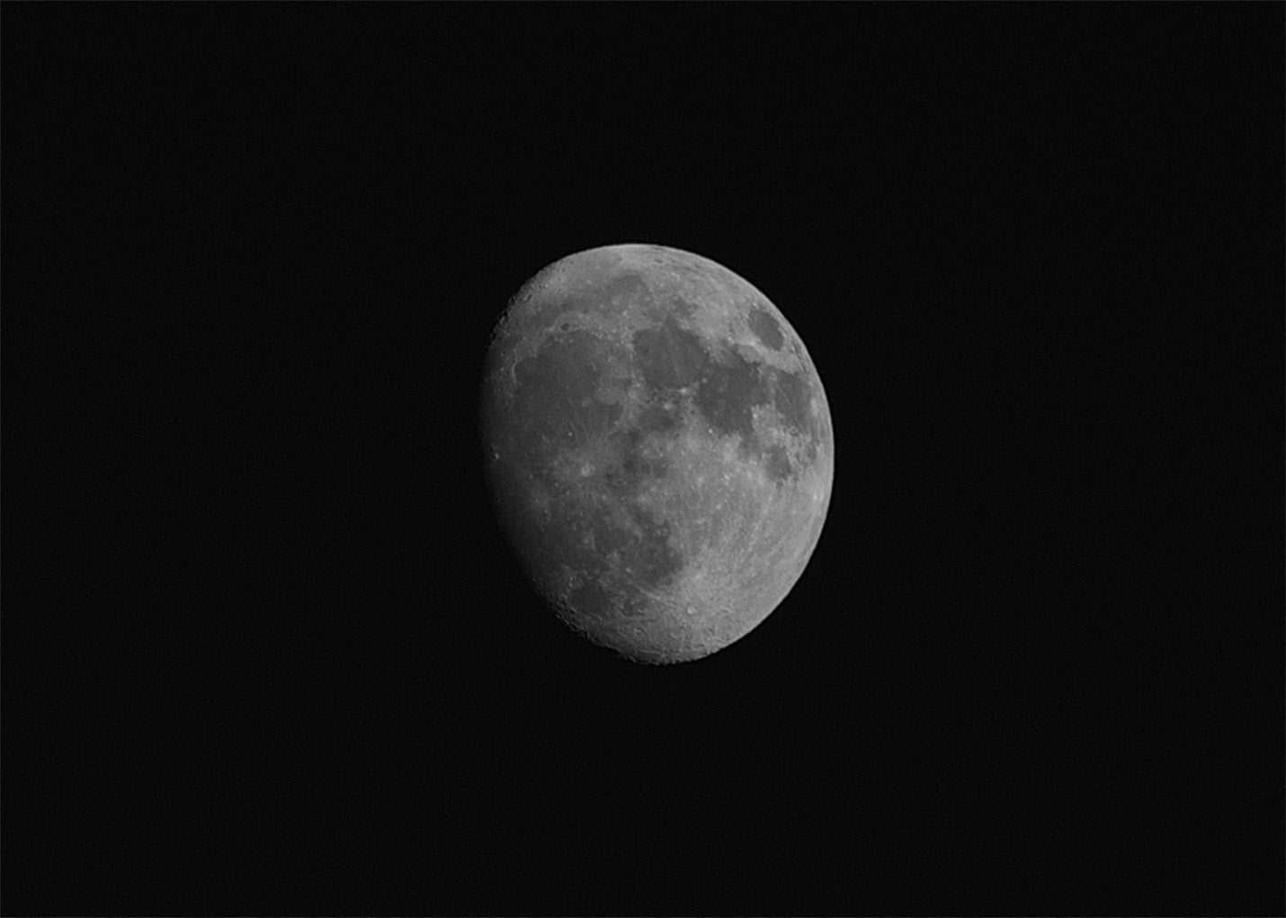 Cuadro ​Luna al detalle