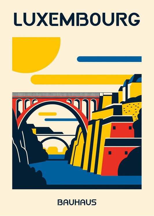 Cuadro Luxembourg Poster Bauhaus