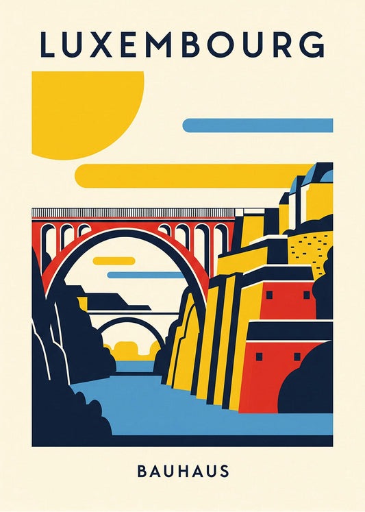 Cuadro Luxembourg Poster Bauhaus