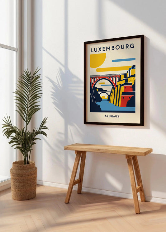 Cuadro Luxembourg Poster Bauhaus