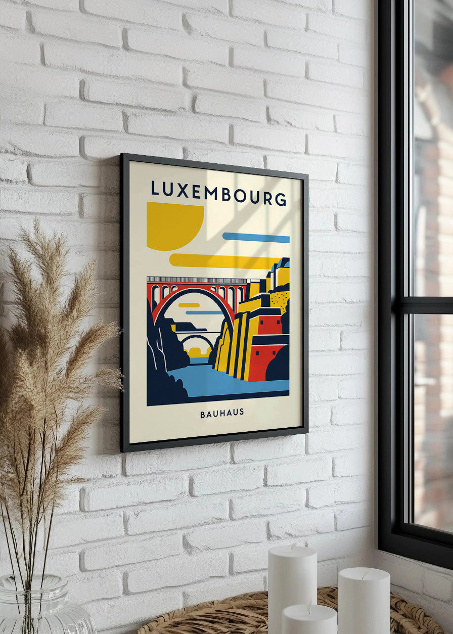 Cuadro Luxembourg Poster Bauhaus
