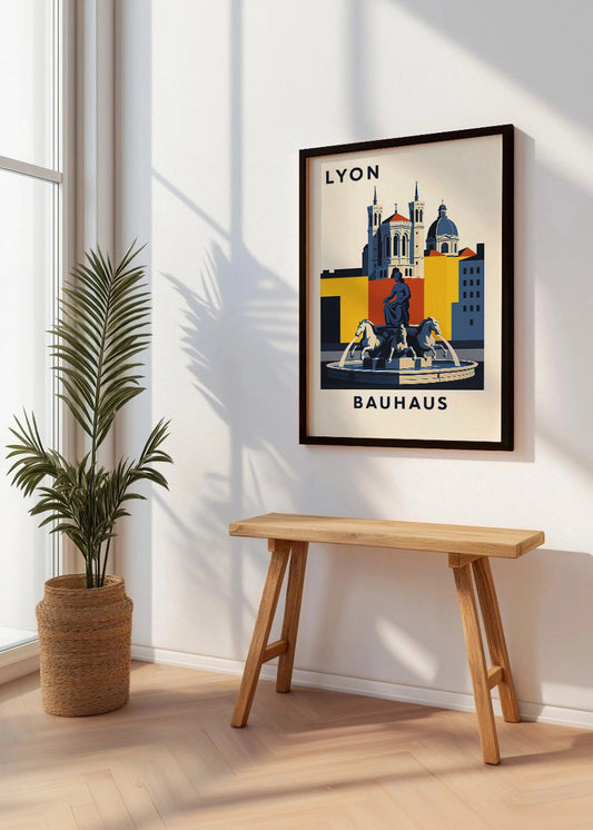 Cuadro Lyon Poster Bauhaus