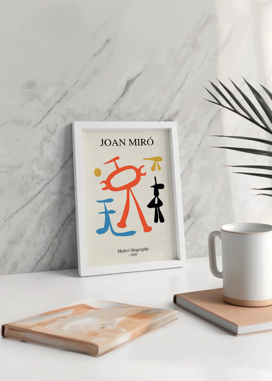 Cuadro Maleri litography (Joan Miró)