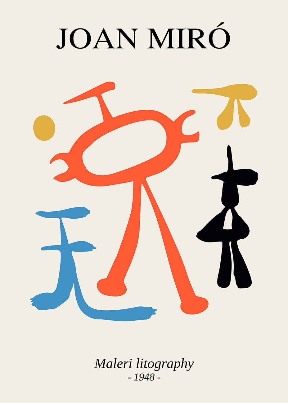 Maleri lithography (Joan Miró)