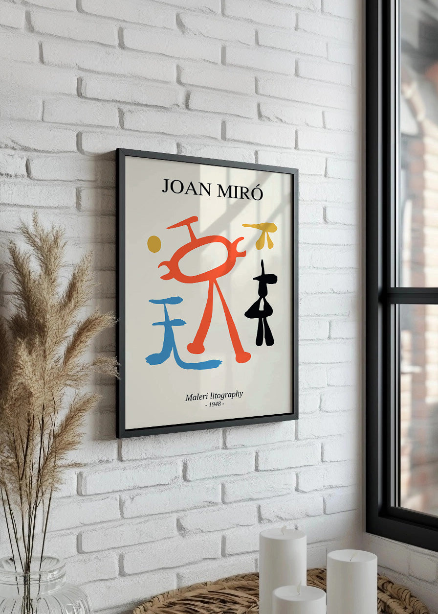 Maleri lithography (Joan Miró)