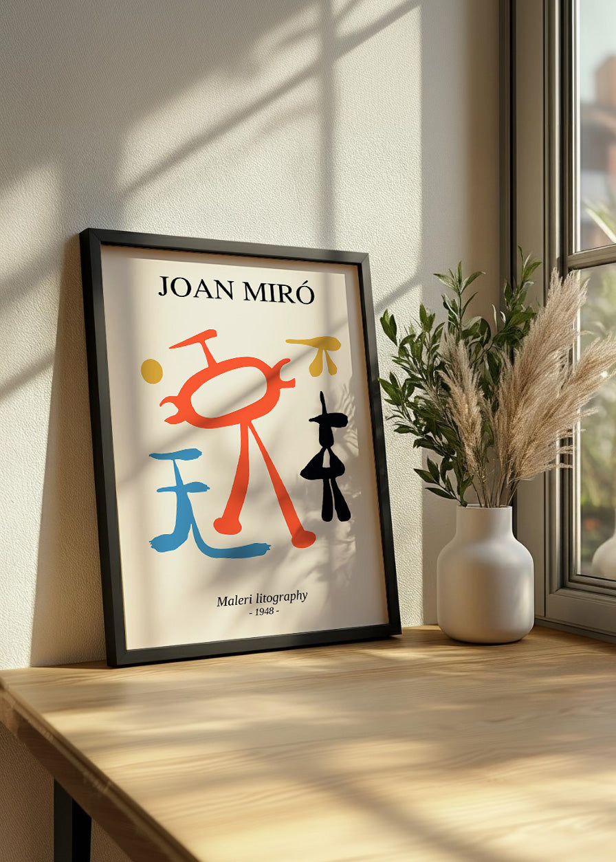 Maleri lithography (Joan Miró)
