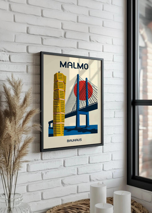Cuadro Malmo Poster Bauhaus