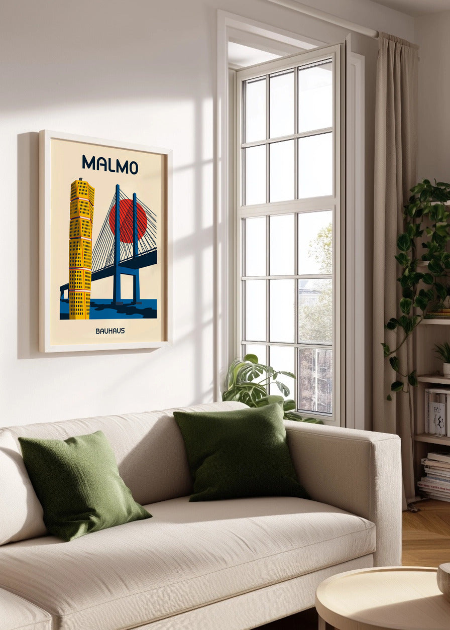 Cuadro Malmo Poster Bauhaus