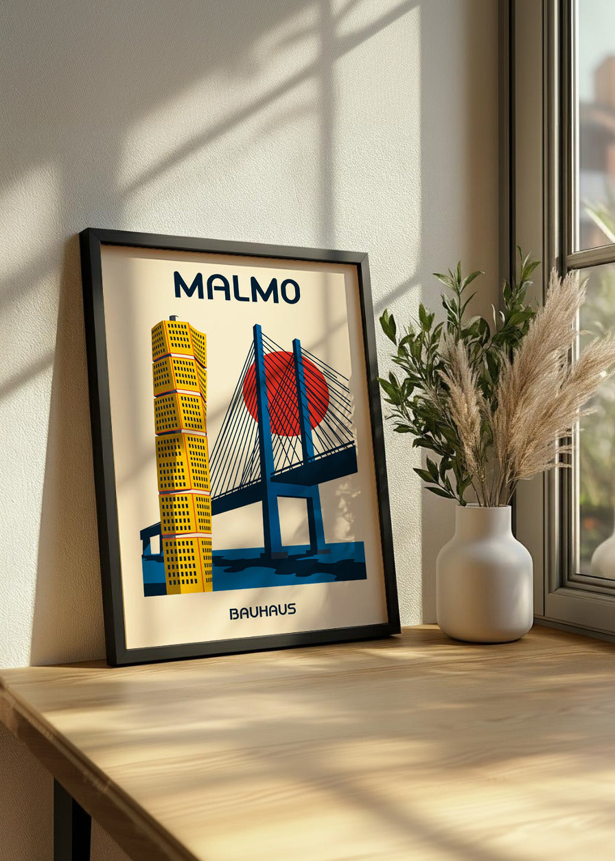 Cuadro Malmo Poster Bauhaus