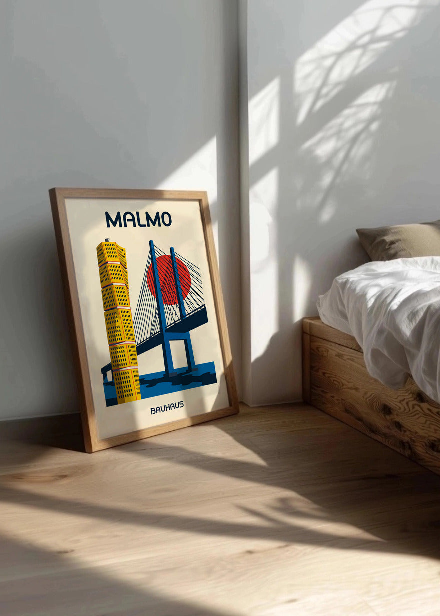 Cuadro Malmo Poster Bauhaus