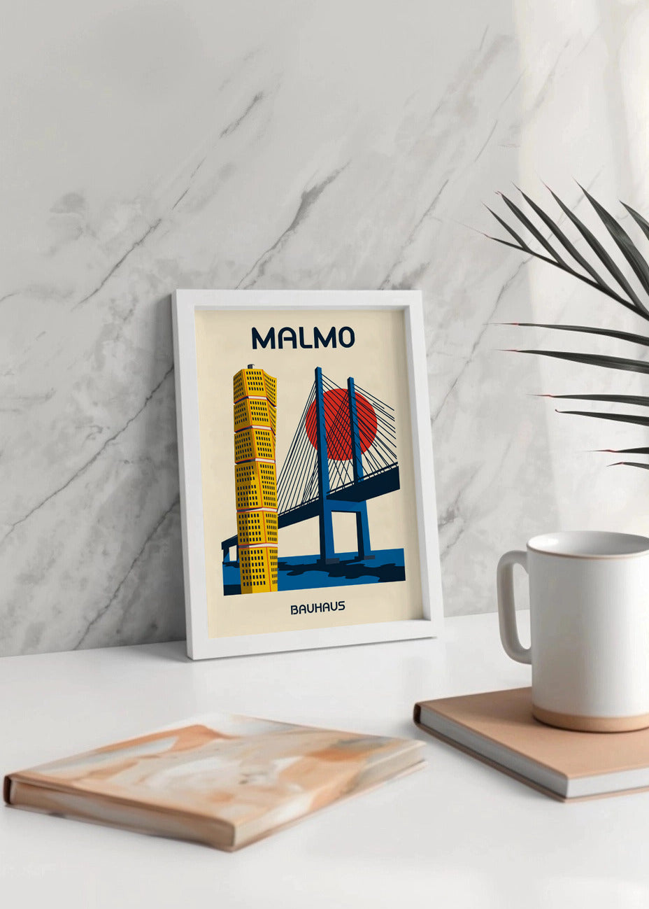 Cuadro Malmo Poster Bauhaus